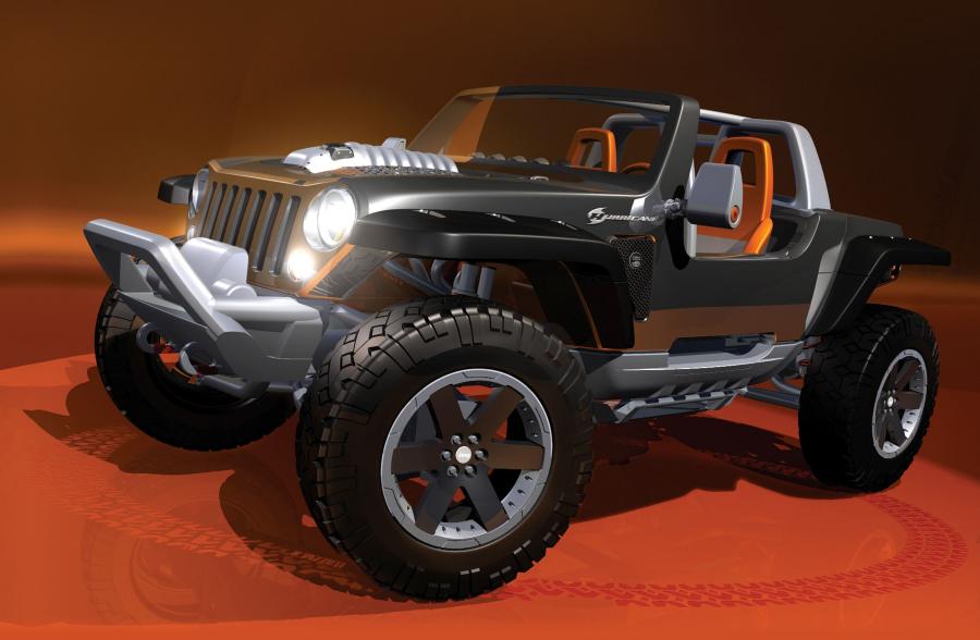  Jeep Hurricane concept 2005 года  (фото 16 из 58)